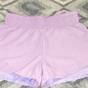Lavender Women's Athletic Shorts
